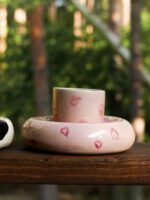 Zestaw espresso pączuś serce - obrazek 2