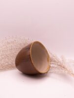 Mała czarka satynowe drewno - obrazek 3