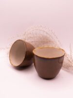 Mała czarka satynowe drewno