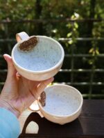 Kubek pudrowy lukier z tarką do imbiru - obrazek 3