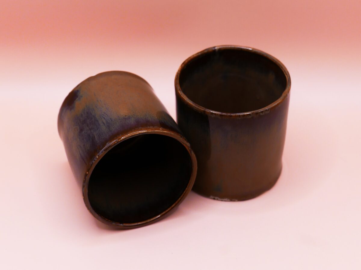 Kubeczek espresso satynowe drewno - obrazek 3